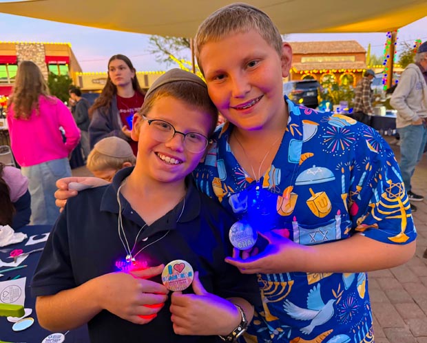 kids-celebrating-chanukah-in-carefree-2025